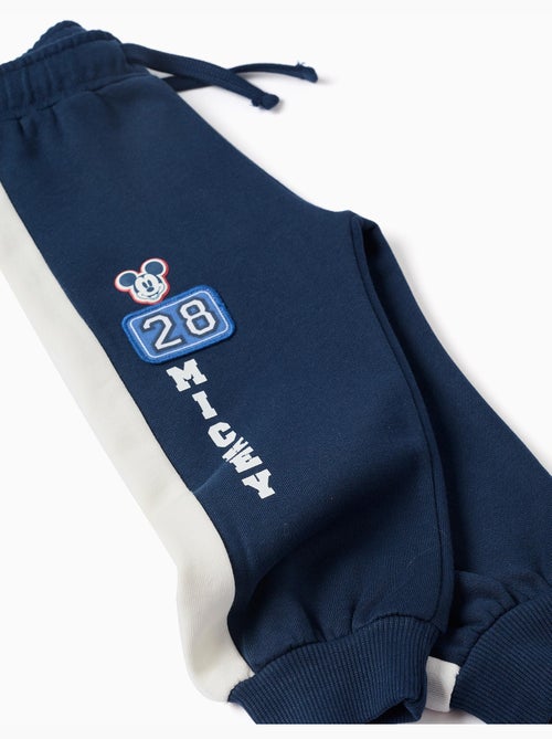Pantalón de chándal perchado con estampado de mickey - Kiabi