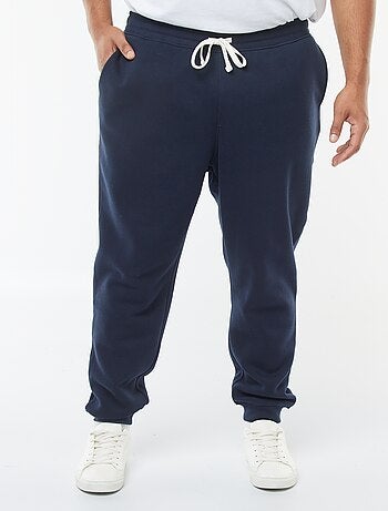 Pantalón de chándal perchado liso