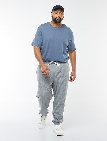Pantalón de chándal perchado liso