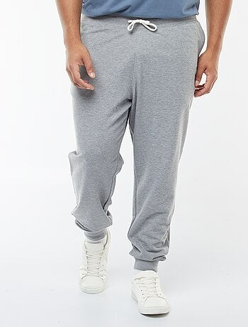 Pantalón de chándal perchado liso