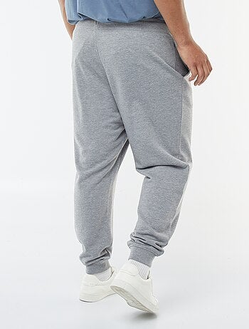 Pantalón de chándal perchado liso