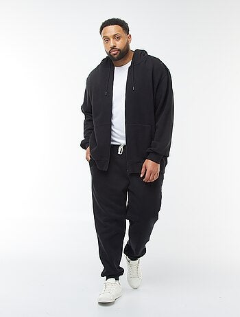 Pantalón de chándal perchado liso