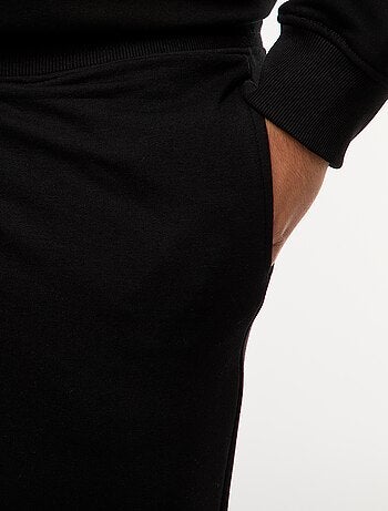 Pantalón de chándal perchado liso