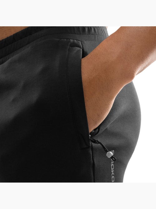 Pantalón de chándal pernera recta hombre fitness hombre transform - Kiabi Pantalón de chándal pernera recta hombre fitness hombre transform - Kiabi