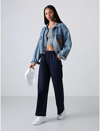 Pantalón de chándal pull-on de pernera ancha tommy