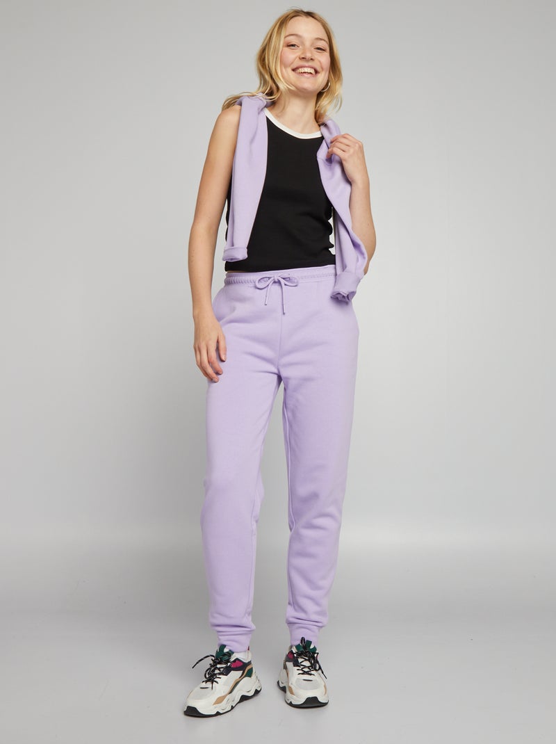 Pantalón de chándal PURPURA - Kiabi