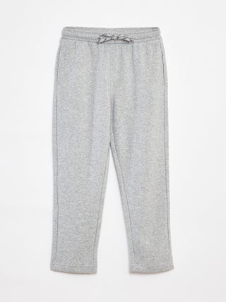 Pantalón de chándal recto y liso Corte más cómodo