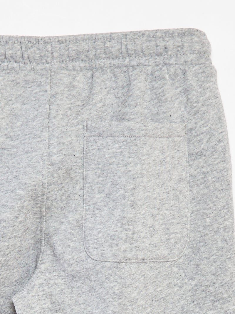Pantalón de chándal recto y liso Corte más cómodo Gris - Kiabi