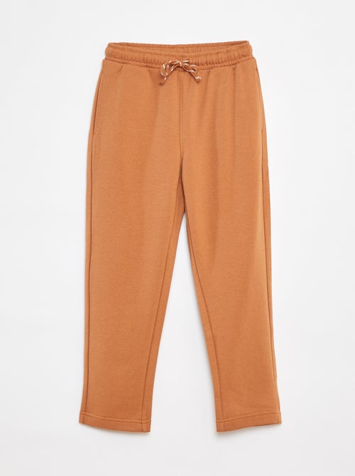 Pantalón de chándal recto y liso Corte más cómodo - Kiabi
