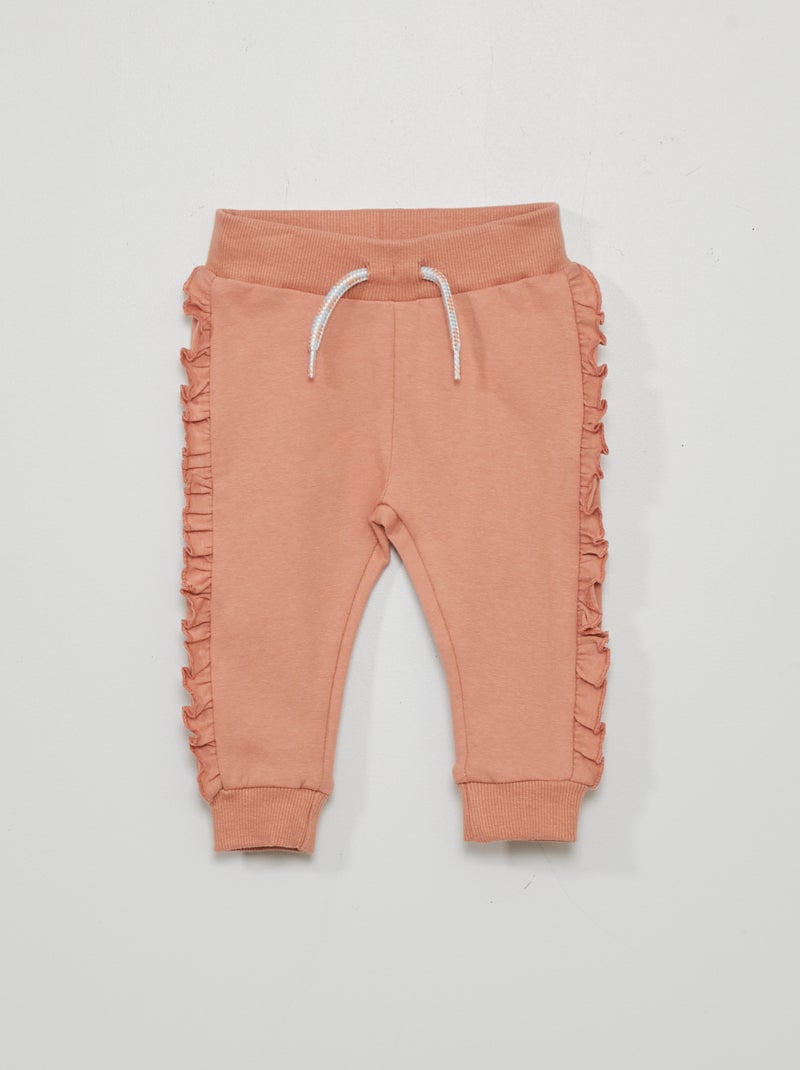 Pantalón de chándal rosa - Kiabi