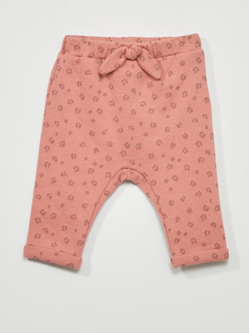 Pantalón de chándal ROSA - Kiabi