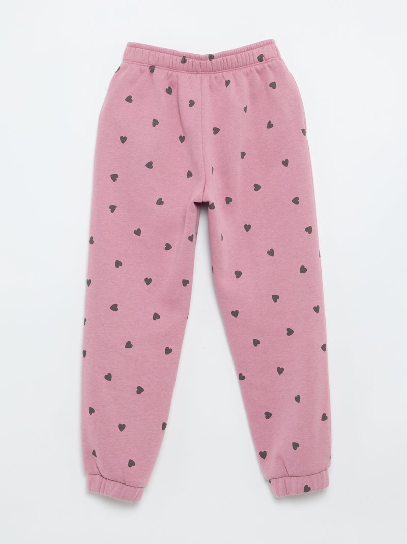 Pantalón de chándal Rosa - Kiabi