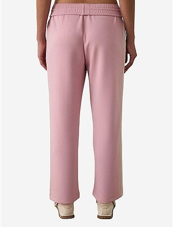 Pantalón de chándal silky feel con cintura normal y paneles penti