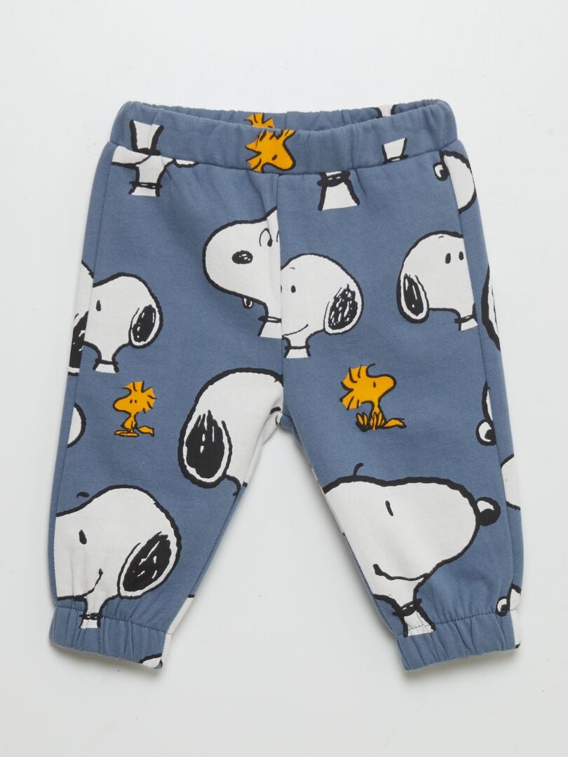 Pantalón de chándal 'Snoopy' AZUL - Kiabi