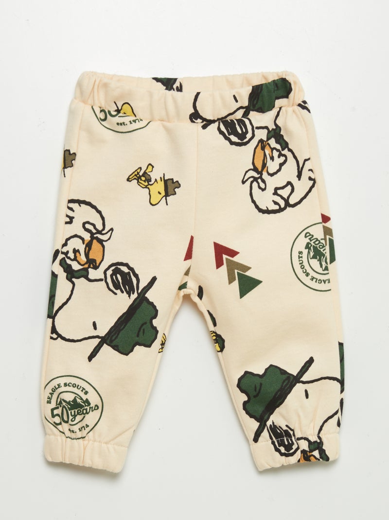 Pantalón de chándal 'Snoopy' BEIGE - Kiabi
