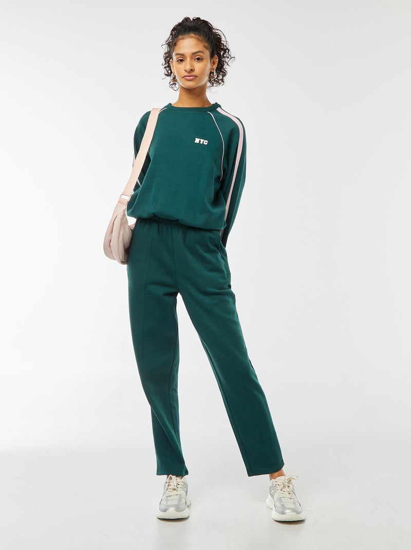 Pantalón de chándal Verde - Kiabi