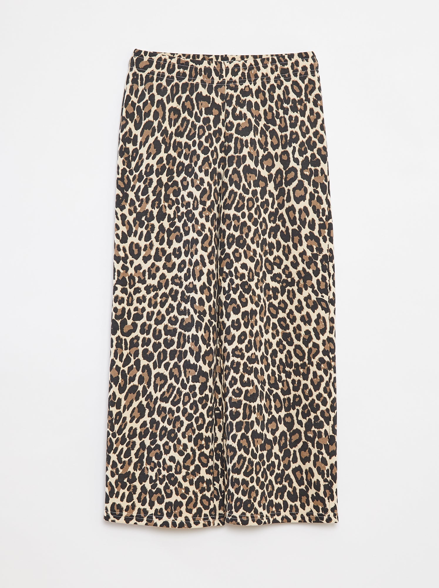 Pantalón de chándal wide leg con cintura elástica