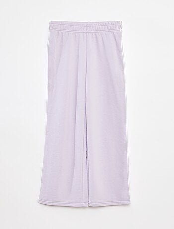 Pantalón de chándal wide leg con cintura elástica
