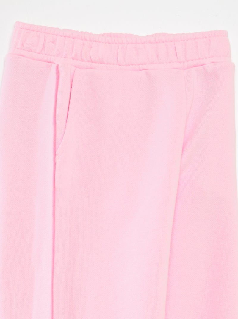 Pantalón de chándal wide leg ROSA - Kiabi