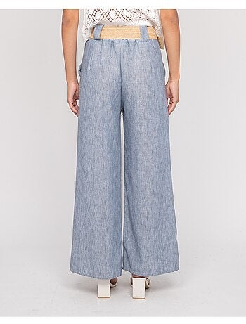 Pantalón de ciudad con cinturón ELOUVE
