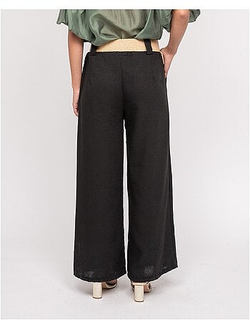 Pantalón de ciudad con cinturón ELOUVE