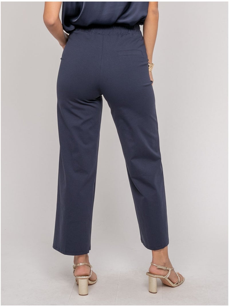 Pantalón de ciudad EKOLIA Azul marino - Kiabi
