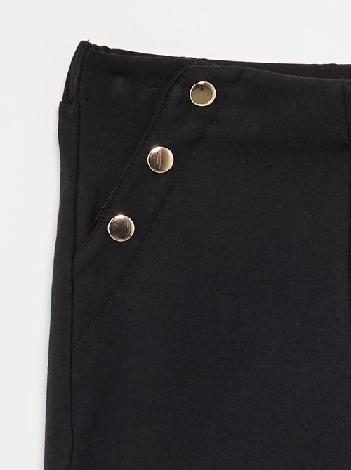 Pantalón de corte ancho - colección fácil de poner - Kiabi Pantalón de corte ancho - colección fácil de poner - Kiabi