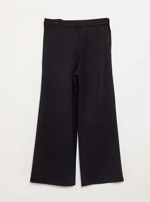 Pantalón de corte ancho - colección fácil de poner - Kiabi Pantalón de corte ancho - colección fácil de poner - Kiabi
