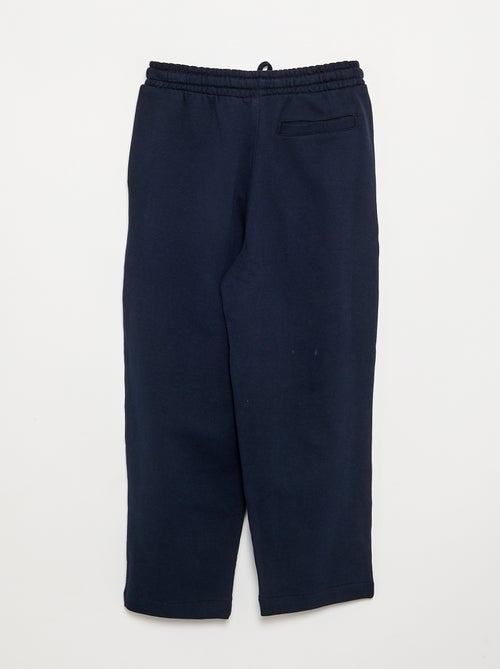Pantalón de corte chándal de sarga - corte cómodo - Kiabi