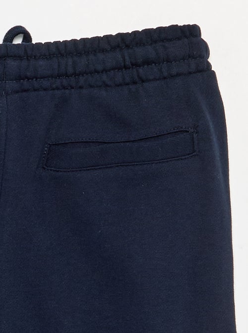 Pantalón de corte chándal de sarga - corte cómodo - Kiabi