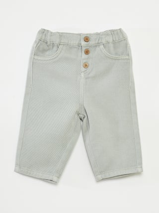 Pantalón de corte fit 3/4