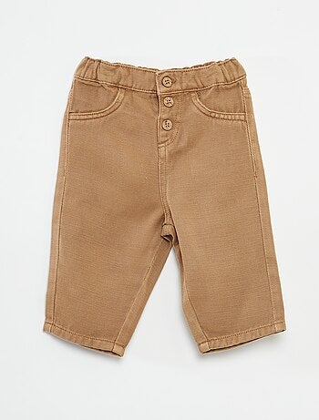 Pantalón de corte fit 3/4