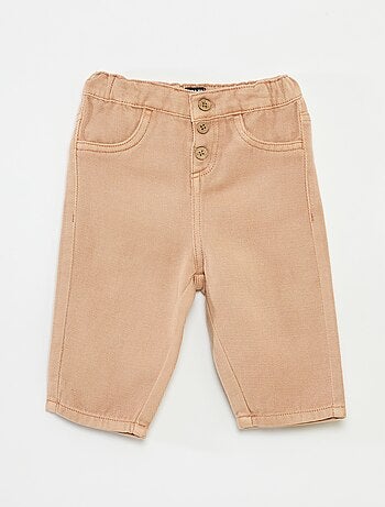 Pantalón de corte fit 3/4