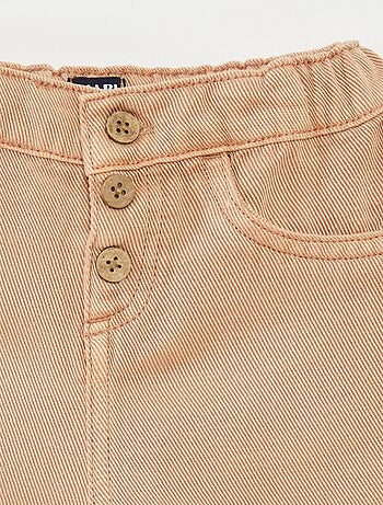 Pantalón de corte fit 3/4