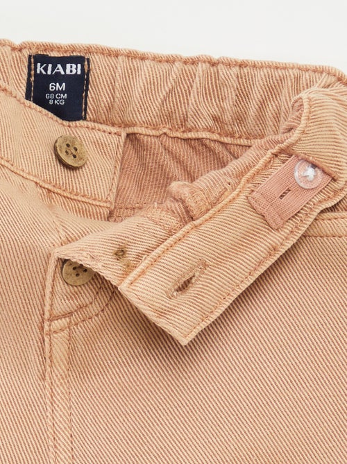 Pantalón de corte fit 3/4 - Kiabi
