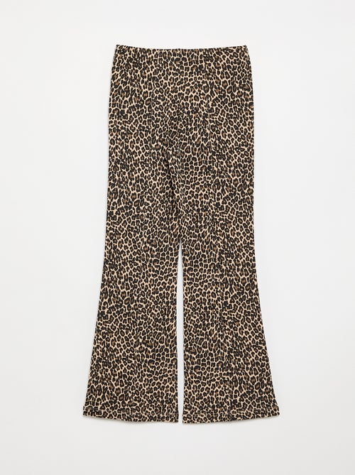Pantalón de corte flare - Kiabi
