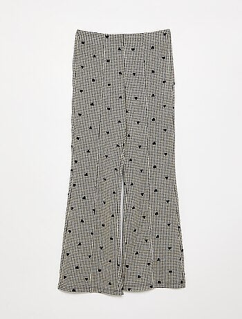 Pantalón de corte flare