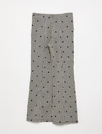 Pantalón de corte flare