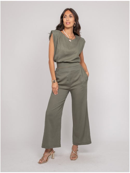 Pantalón de corte recto ECASA - Kiabi Pantalón de corte recto ECASA - Kiabi