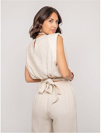 Pantalón de corte recto ECASA