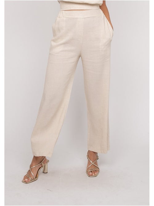 Pantalón de corte recto ECASA - Kiabi Pantalón de corte recto ECASA - Kiabi