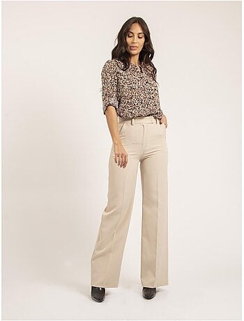 Pantalón de corte recto EMELINE