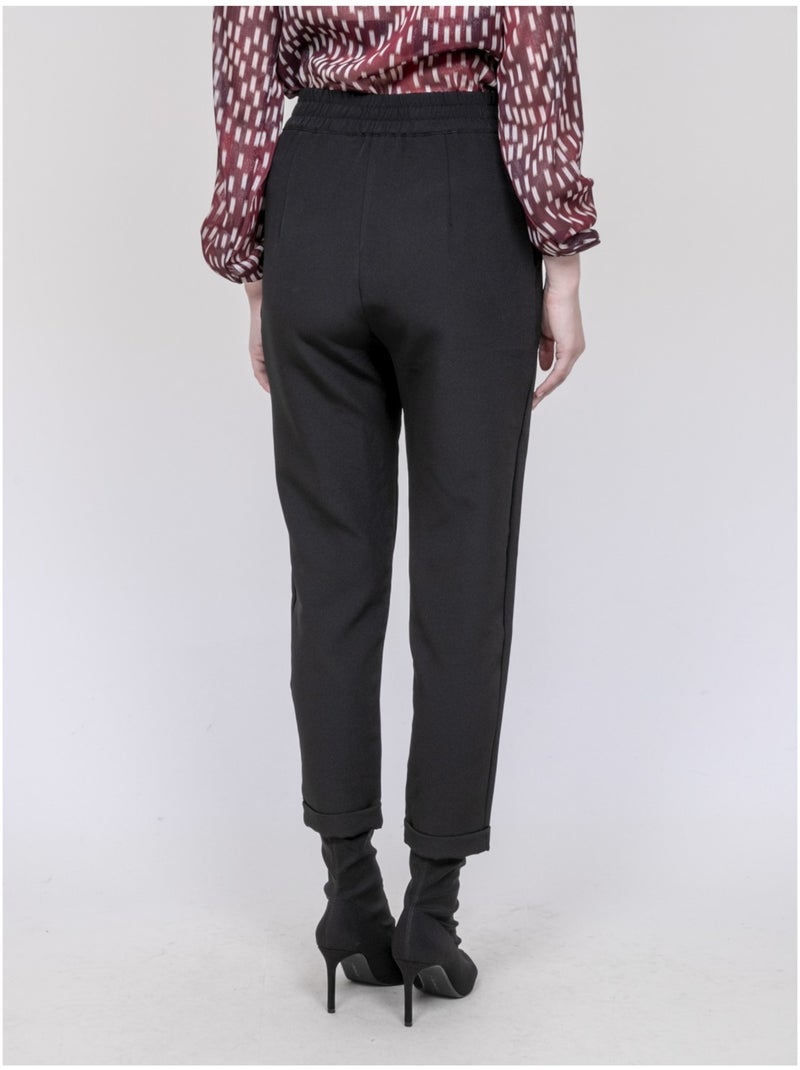 Pantalón de corte recto EMILOU Negro - Kiabi