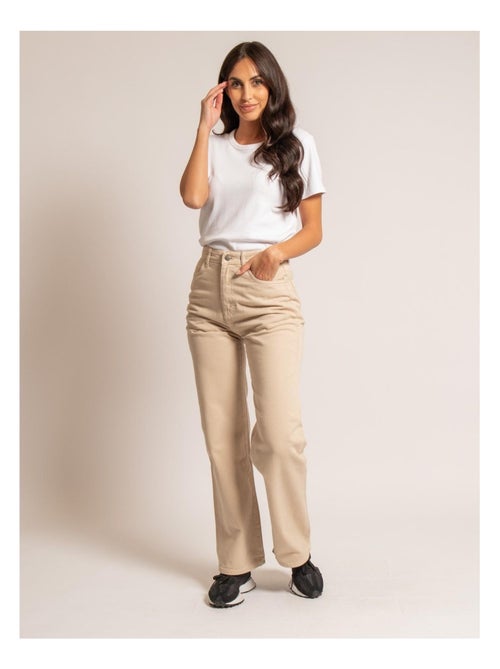 Pantalón de corte recto ERAM - Kiabi Pantalón de corte recto ERAM - Kiabi