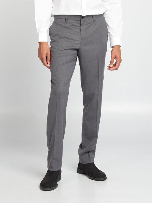 Pantalón de corte slim para hombre - Kiabi Pantalón de corte slim para hombre - Kiabi