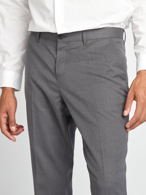 Pantalón de corte slim para hombre - Kiabi Pantalón de corte slim para hombre - Kiabi