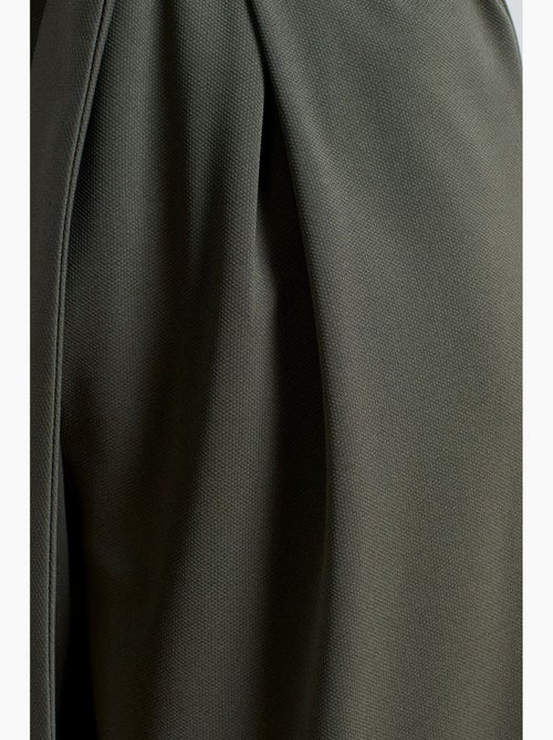 Pantalón de crepé de tiro alto y pernera ancha dilvin - Kiabi