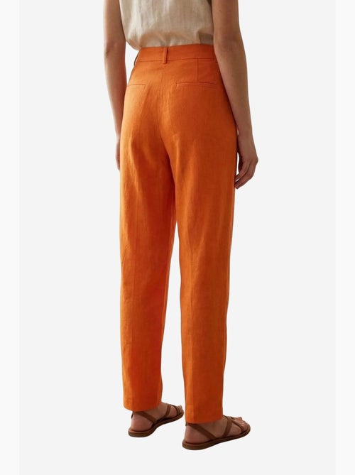 Pantalón de crepé de tiro alto y pernera recta my fashion - Kiabi