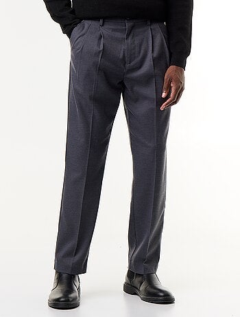 Pantalón de cuadros corte ajustado