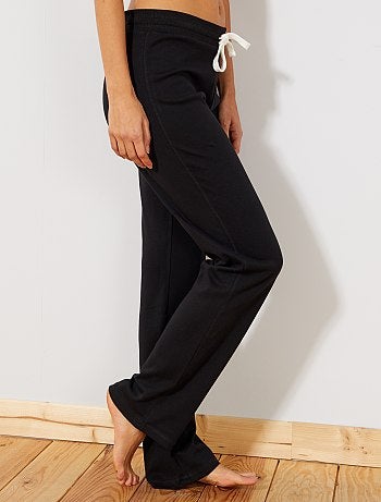 Pantalón de deporte de felpa fino - Kiabi